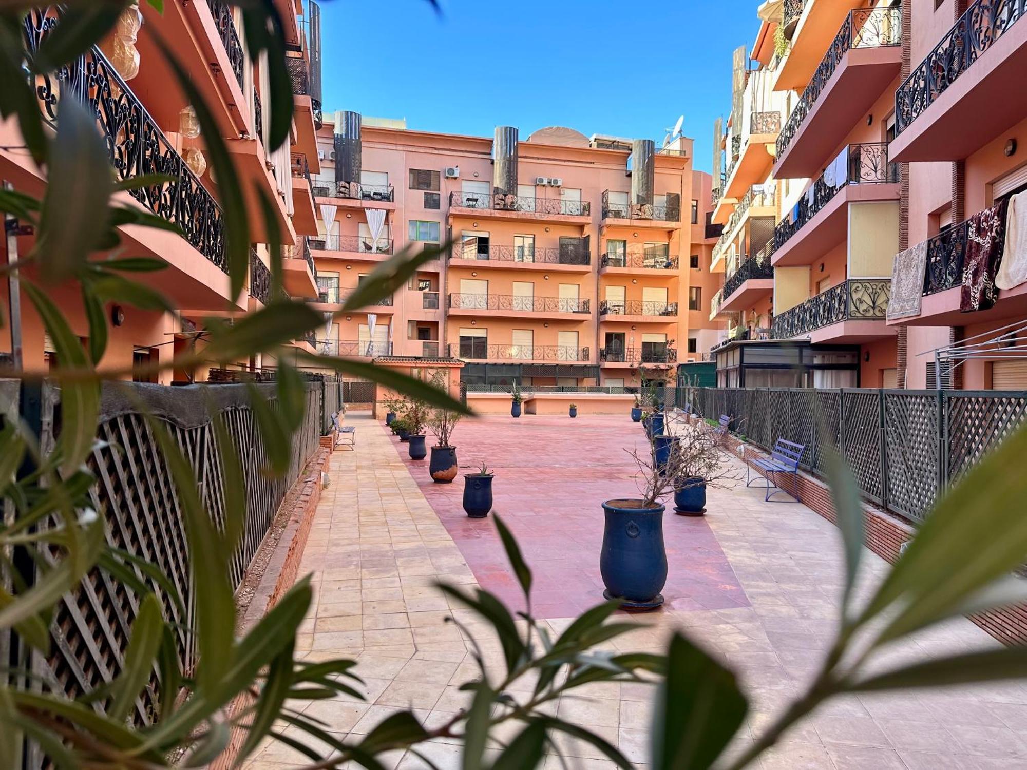 Majorelle House Vicino Ai Giardini Vista Splendida Apartment Marrakesh Luaran gambar