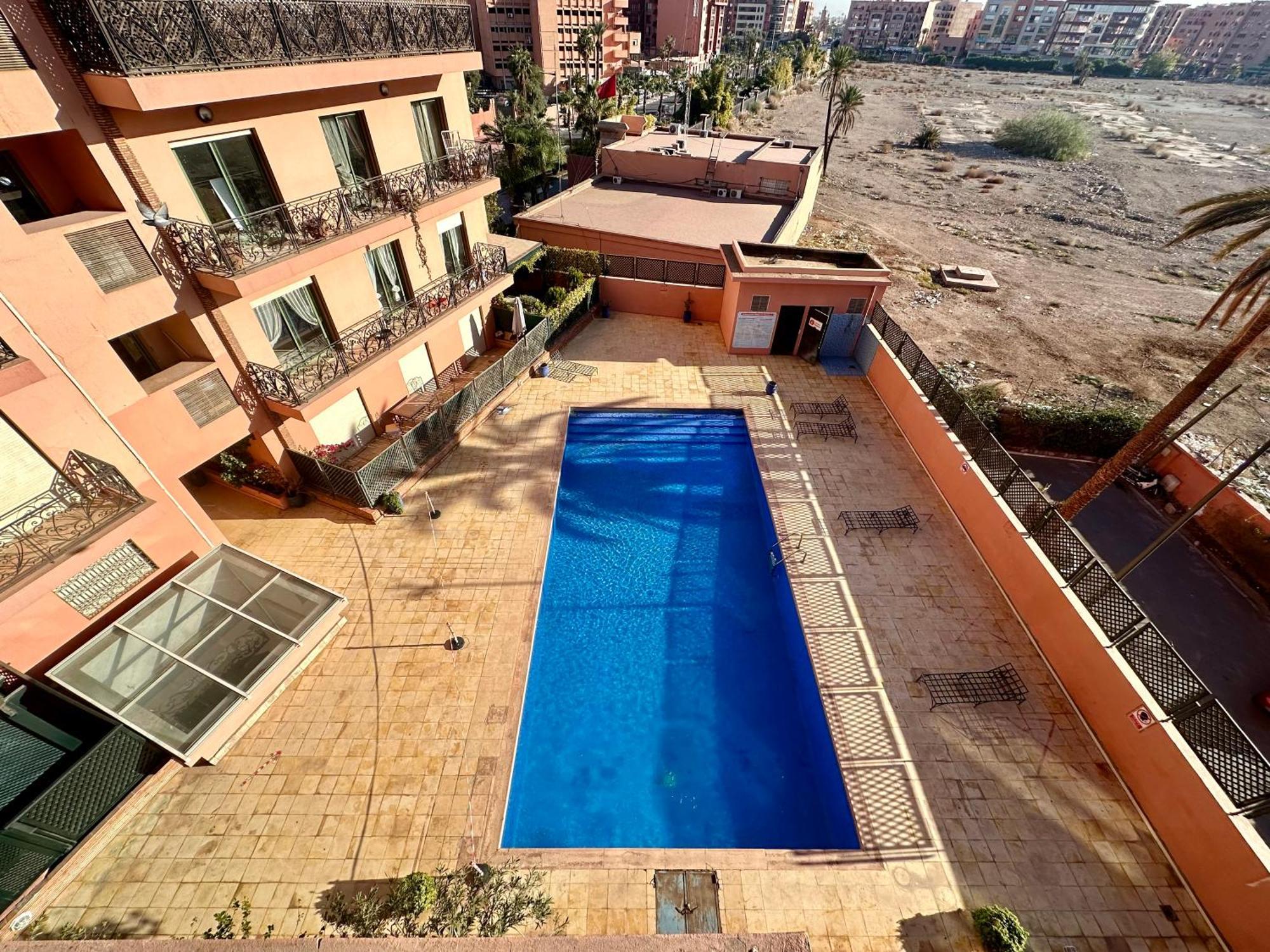 Majorelle House Vicino Ai Giardini Vista Splendida Apartment Marrakesh Luaran gambar