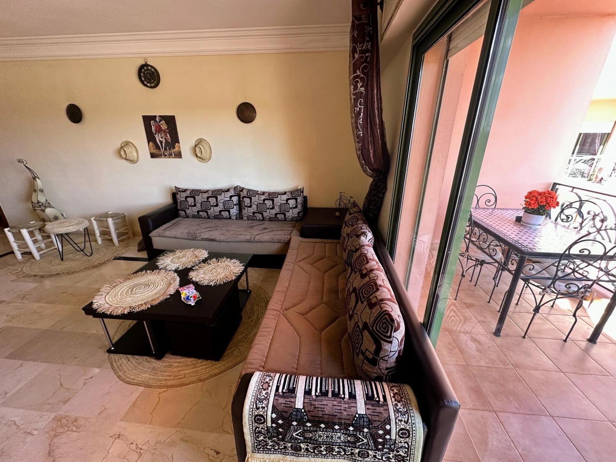 Majorelle House Vicino Ai Giardini Vista Splendida Apartment Marrakesh Luaran gambar