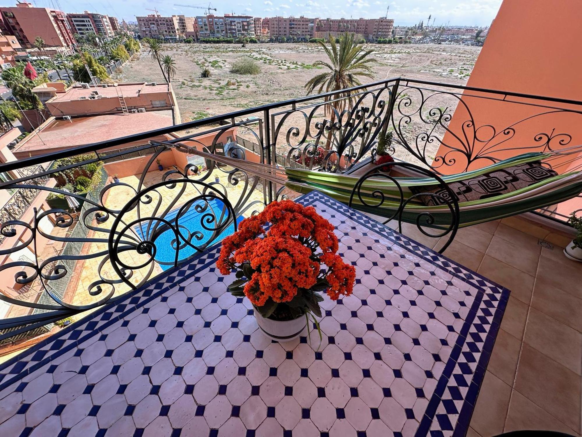 Majorelle House Vicino Ai Giardini Vista Splendida Apartment Marrakesh Luaran gambar